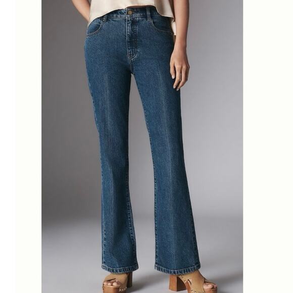 Pilcro Denim - Pilcro Bootcut Flare Jeans Medium Wash Denim Blue Women's Size 26